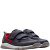 CLARKS BOYS 2 STRAP VELCRO TRAINER - NAVY